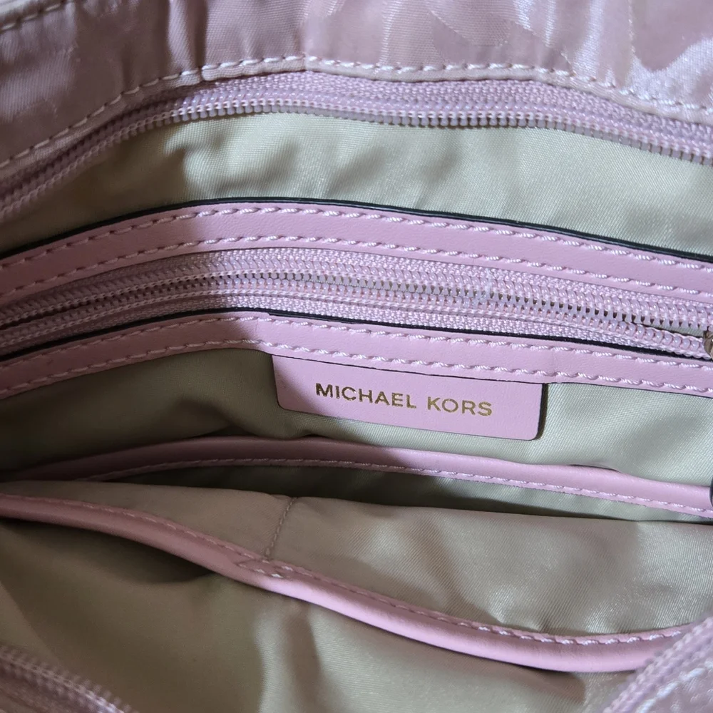 Michael Kors Pink Camouflage Crossbody Bag